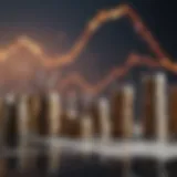Abstract representation of financial growth