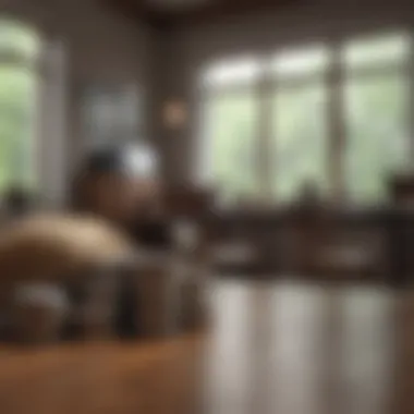 Mortgage loan approval concept