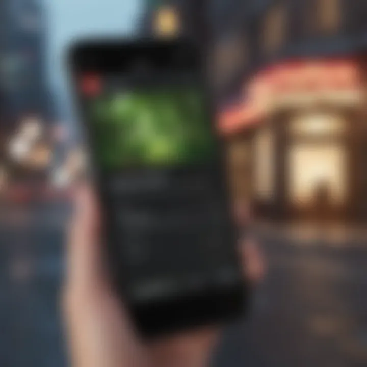 User-Friendly Mobile App Interface