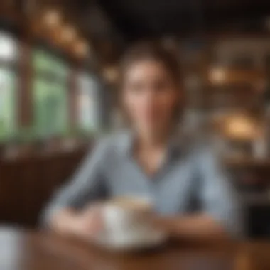 Embracing Flexibility: Work from Anywhere A digital nomad enjoying remote work in a coffee shop